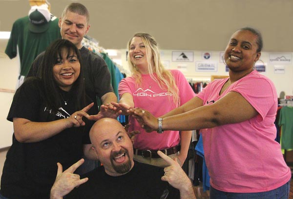 Our goofy art staff